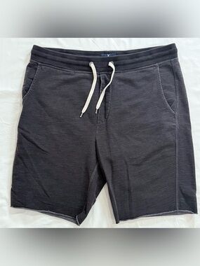 American Eagle,Drawstring knit Shorts Black men’s large, excellent condition